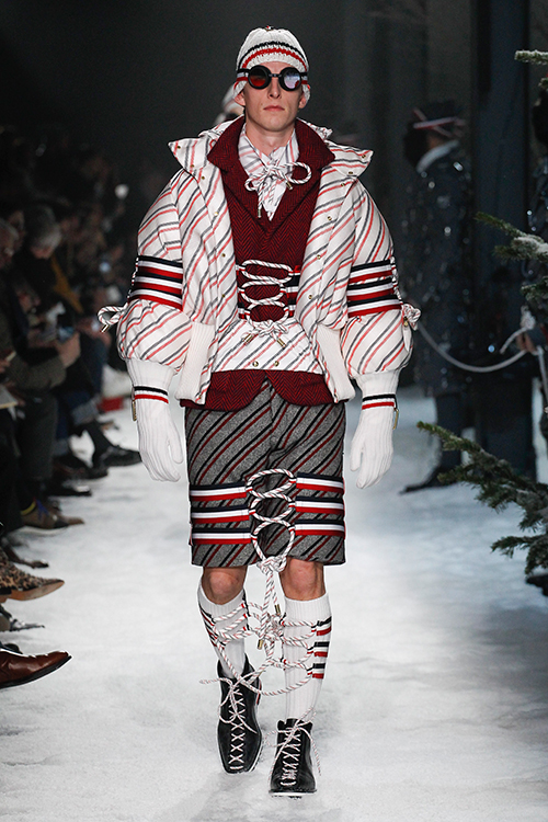 Runway look from Moncler autumn/winter 2017